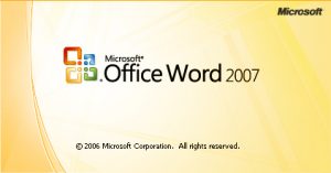 microsoft word 2007 product key
