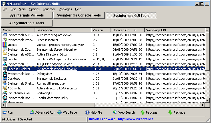 NirLauncher Package 1.23.14 Crack + Serial Key Full Version
