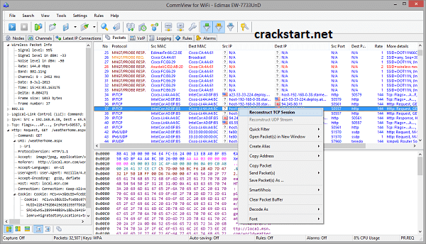 CommView For Wifi Full Crack: 7.3.917V Download Latest Version