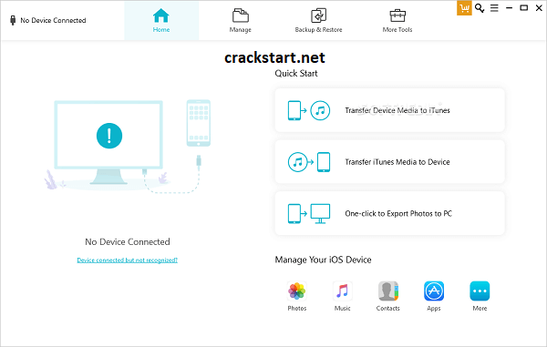 Tenorshare iCareFone Crack:7.11.0.15v Reg Code Download
