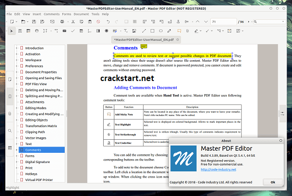 Master PDF Editor Crack:5.8.32 Registration Code Download