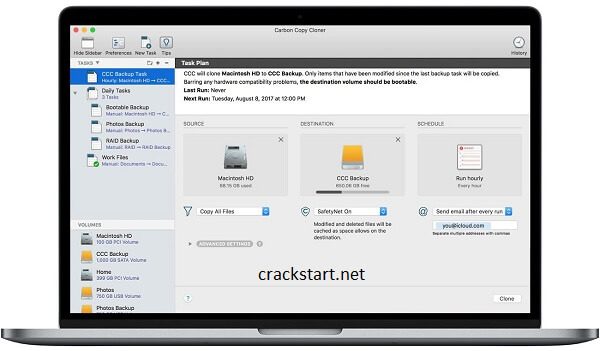 Carbon Copy Cloner Mac Crack:6.1.7303v + Reg Code Download