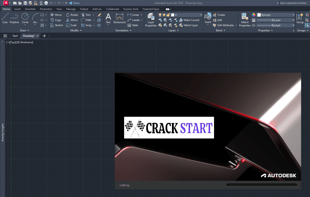 XForce 2024 Crack for AutoCAD Plus Keygen Key Free Version