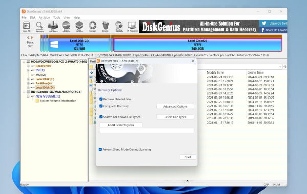 DiskGenius Professional v6.0.1.1645 Crack Plus License Key Free