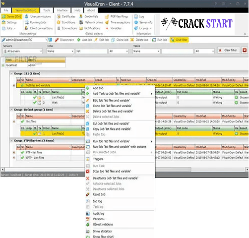 VisualCron Pro 10.0.2 Crack Plus License Key Latest Version