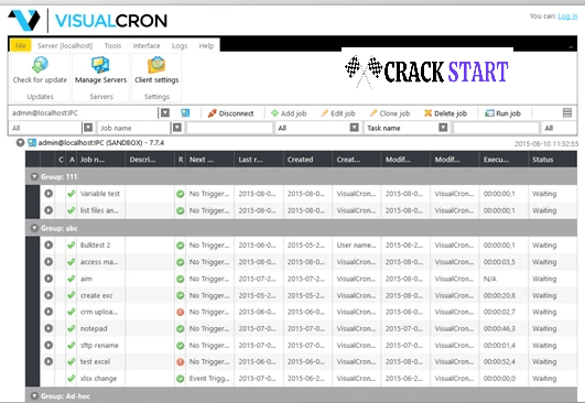 VisualCron Pro 10.0.2 Crack Plus License Key Latest Version